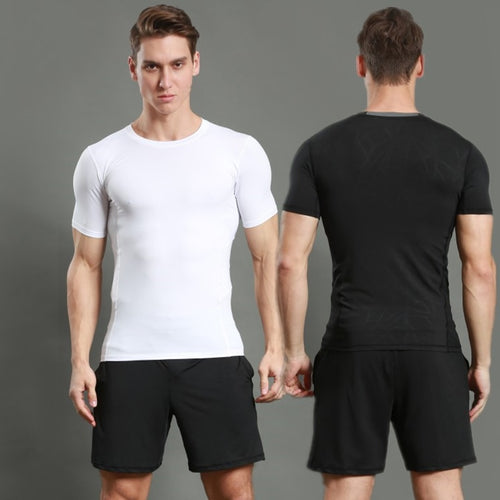 Load image into Gallery viewer, Running Shirt Men T-shirt Long Sleeve Compression Shirts Gym T-shirt Fitness Sport Shirt Men Training Fitness Top Sport T-shirt
