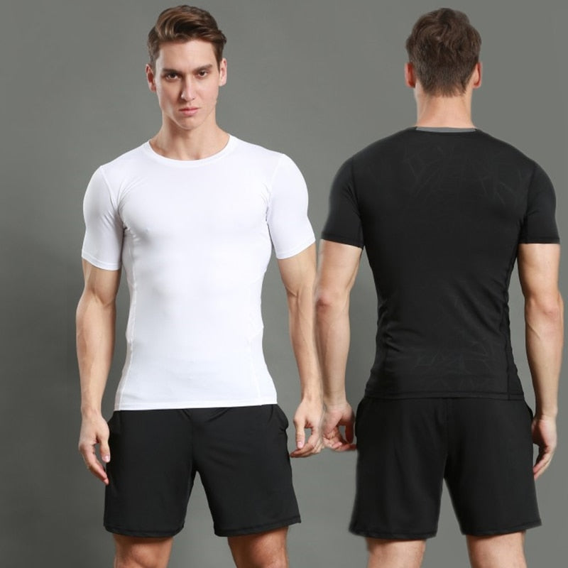 Running Shirt Men T-shirt Long Sleeve Compression Shirts Gym T-shirt Fitness Sport Shirt Men Training Fitness Top Sport T-shirt