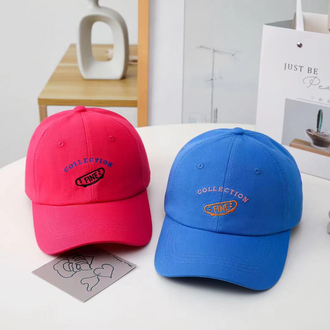 Fashion Women Hat Simple Kpop Style Candy Colors FINE Baseball Cap For Women High Quality Female Streetwear Cap