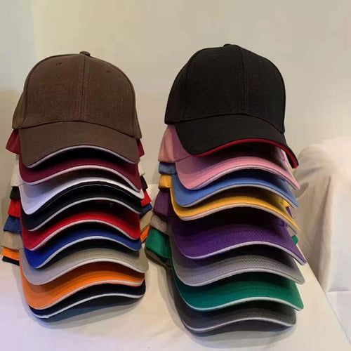 Load image into Gallery viewer, Unisex Cap Casual Acrylic Plain Baseball Cap Adjustable Hats For Women Men Hip Hop Cap Streetwear Dad Hat Wholesale
