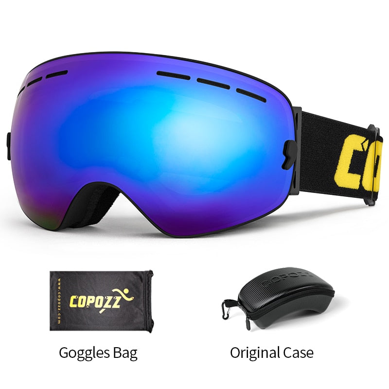 Ski Goggles Men Women Snowboard Goggles Glasses For Skiing UV400 Protection Skiing Snow Glasses Anti-Fog Ski Mask
