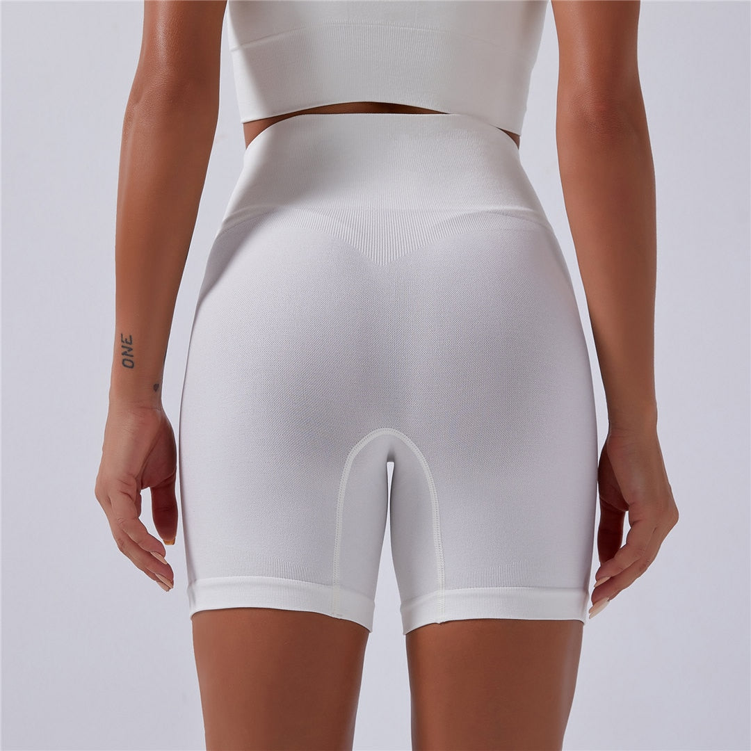 High Waist Women Seamless Gym Short Jogging Running Shorts Push Up Gym Compression Sports Shorts Yoga clothing For Women A012S