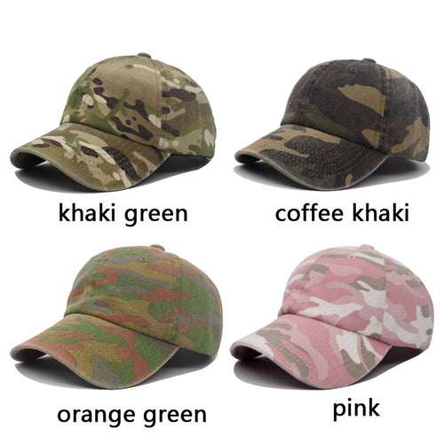 Load image into Gallery viewer, Camouflage Men&#39;s Baseball Cap For Women Snapback Caps Army Outdoor Sprot Men Baseball Hat Bone Trucker Camo Sun Gorras Male Caps
