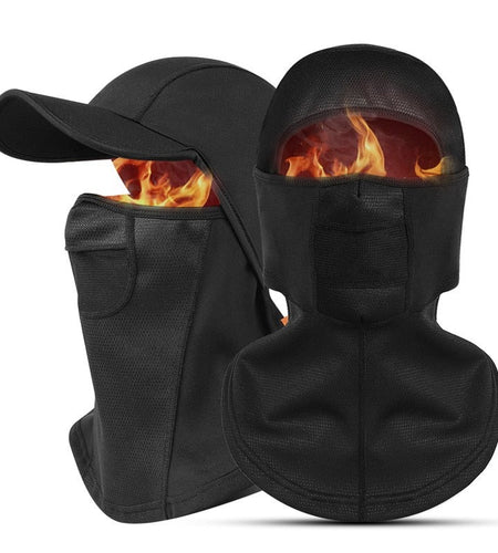 Winter Sport Cycling Cap Bike Full Face Cover Neck Warmer Men Women Scarf Ski Bicycle Motorcycle Fleece Head Cap Hat