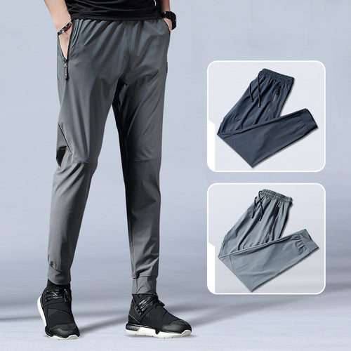 Load image into Gallery viewer, Summer Quick Dry Trousers Men Sports Running Pants pant Training sport Pants Elasticity Legging jogging Gym Trousers
