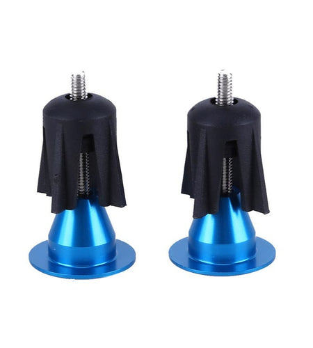 Bicycle Handle Bar End Plugs Aluminum Alloy Bike Handlebar Cap Cycling Grips Bicycle Parts Bike Handlebar Grips Plug
