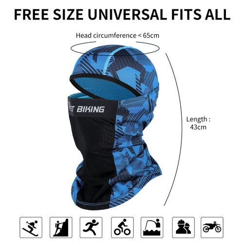 Load image into Gallery viewer, Anti-UV Summer Cycling Headwear Ice Silk Breathable Outdoor Sport Running Scarf Dustproof Protection Balaclava Cap
