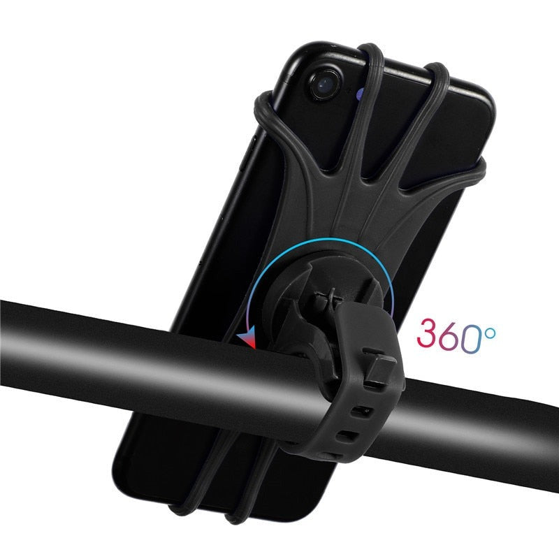 Universal 4.0-6.5 inch Bicycle Mobile Phone Holder for iPhone Samsung Xiaomi Huawei Cell Phone Bike Cycling Handlebar Bracket