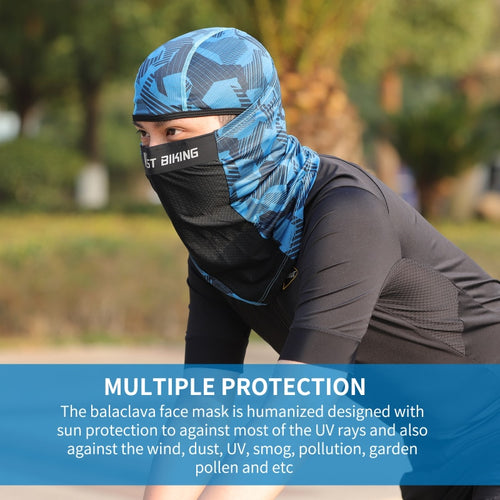 Load image into Gallery viewer, Anti-UV Summer Cycling Headwear Ice Silk Breathable Outdoor Sport Running Scarf Dustproof Protection Balaclava Cap
