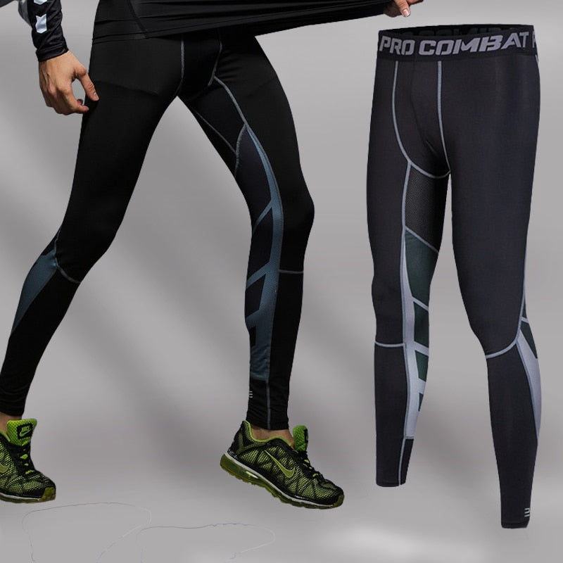 Men Running Tights Shorts Pants Sport Clothing Soccer Leggings Compres –  wanahavit