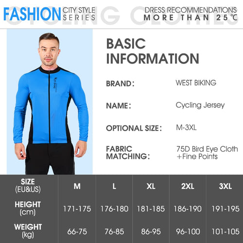 Load image into Gallery viewer, Long Sleeve Cycling Jersey Breathable Team Racing Sport Bicycle Jersey Men Shirt Clothing Comfortable Bike Jersey
