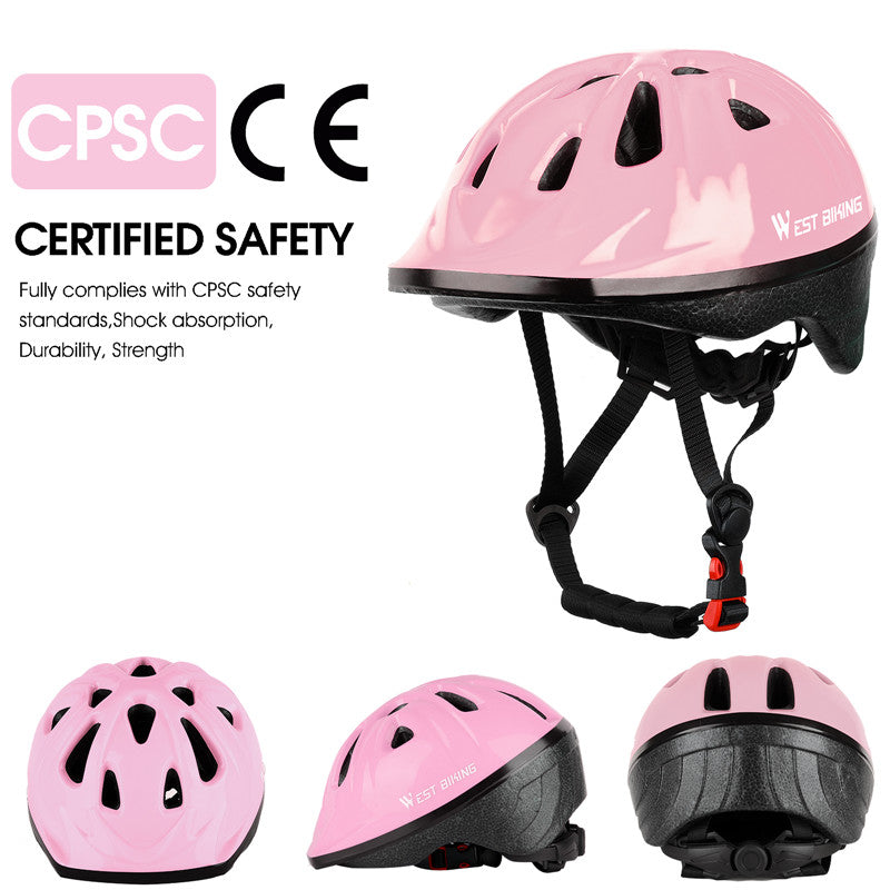Kids Bicycle Helmet Ultralight EPS Children's Protective Gear Girls Boys Cycling Riding Sports Safety Cap Helmet