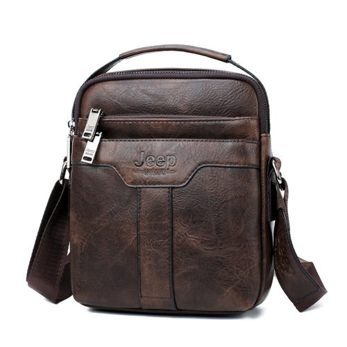 Load image into Gallery viewer, Men Messenger Bags Large Capacity Handbag For Man Spliter Leather Shoulder Bag Crossbody Brown Business Male Gifts
