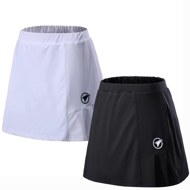 Summer Sports Skirt with Shorts Badminton Table Tennis Women Skorts Breathable Anti Leakage Yoga Golf Jogging Skirts