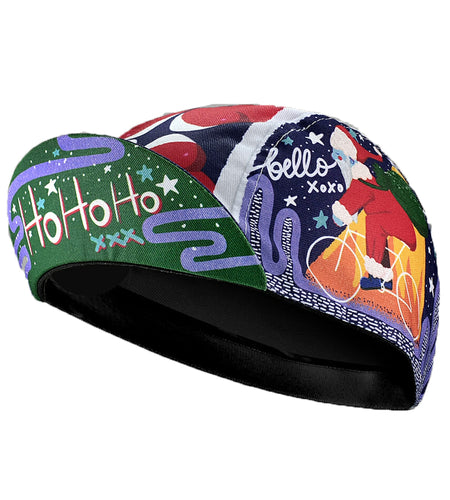 Christmas Classic Santa Claus Limited Edition Cycling Cap Polyester/Fleece Quick Drying Men And Women Wear Bike Hat