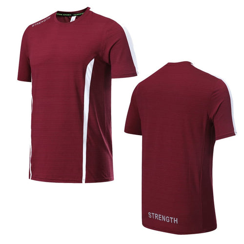 Load image into Gallery viewer, Quick Dry Men Running T-Shirts Gym Fitness Jogging Casual Sports Short Sleeve Tops Compression Sportswear Male Jersey Breathable
