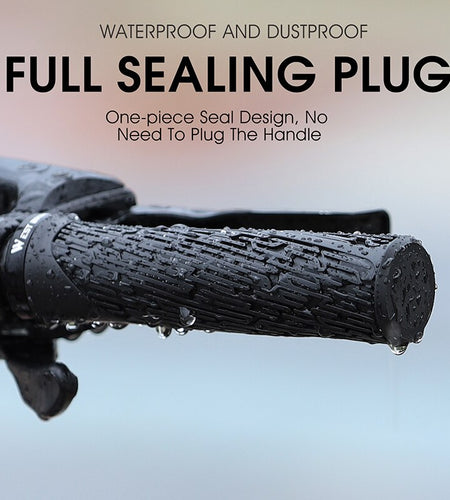 Silicone Bicycle Grips MTB Road Bike Handlebar Cover Shockproof Cycling Colorful Soft Rubber Anti-Slip Lock On Grips