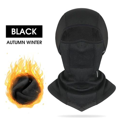 Load image into Gallery viewer, Warm Winter Cycling Cap Reflective Men Women Sport Scarf Balaclava Neck Warmer Ski Bicycle Motorcycle Running Cap Hat
