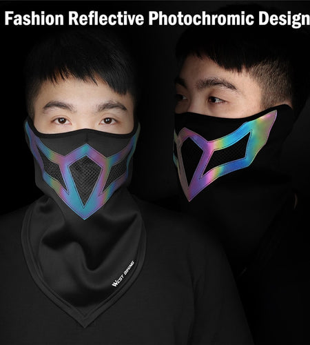 Warm Winter Cycling Headwear MTB Bike Balaclava Windproof Face Cover Bandana Running Skiing Sport Bicycle Scarf