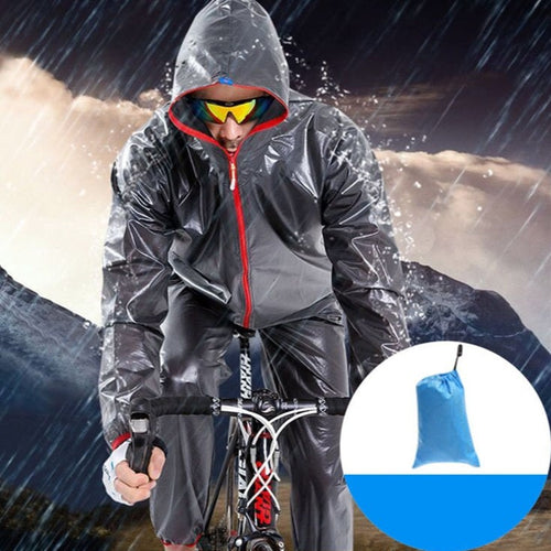 Load image into Gallery viewer, Waterproof Cycling Raincoat Road MTB Bike Cycling Jersey Raincoat Rain Coat Windproof Ropa Ciclismo Bicycle Clothing
