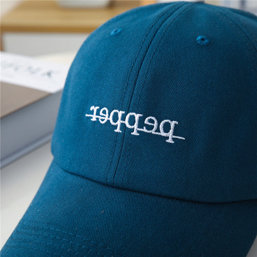 Load image into Gallery viewer, Fashion Women Baseball Cap Kpop Style Letter Embroidery Holes Cap For Women High Quality Female Streetwear Outdoor Hat
