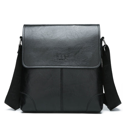 Load image into Gallery viewer, Fashion Men&#39;s Handbag Shoulder Bag Vintage PU Leather Retro Messenger Bag Stylish Casual Male Crossbody Shoulder Bags
