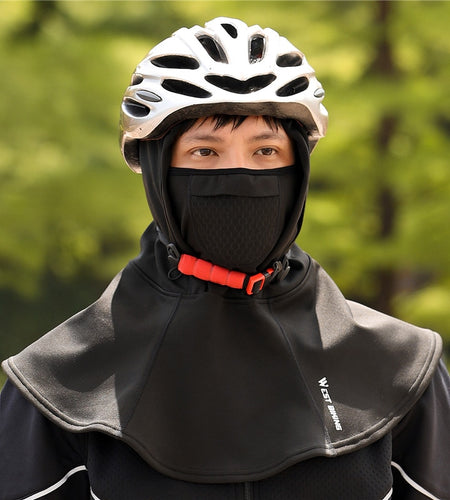 Winter Cycling Cap Hat Fleece Thermal Warm Men Hood Windproof Sport Scarf Balaclava Ski MTB Bike Motorcycle Headwear