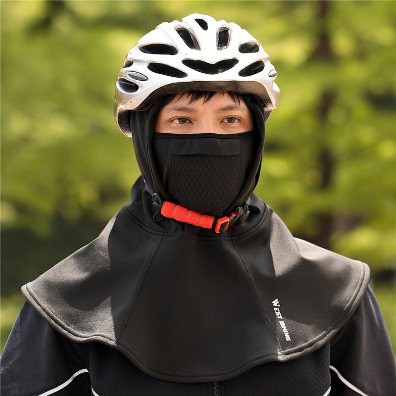 Winter Cycling Cap Hat Fleece Thermal Warm Men Hood Windproof Sport Scarf Balaclava Ski MTB Bike Motorcycle Headwear