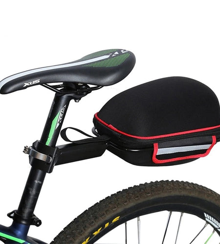 Cycling Bag Bike Rear Bag Reflective Waterproof Rain Cover Mountain Bike Cycling Tail Extending Saddle Bicycle Bag