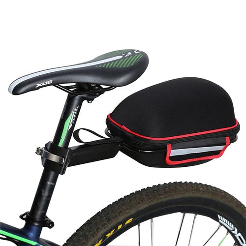 Load image into Gallery viewer, Cycling Bag Bike Rear Bag Reflective Waterproof Rain Cover Mountain Bike Cycling Tail Extending Saddle Bicycle Bag
