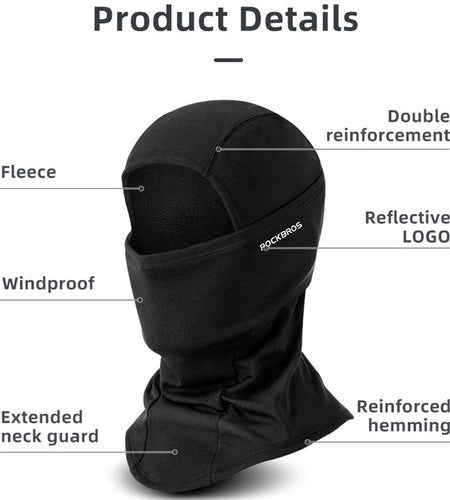 Winter Cycling Mask Fleece Thermal Keep Warm Windproof Cycling Face Mask Balaclava Ski Mask Fishing Skiing Hat Headwear