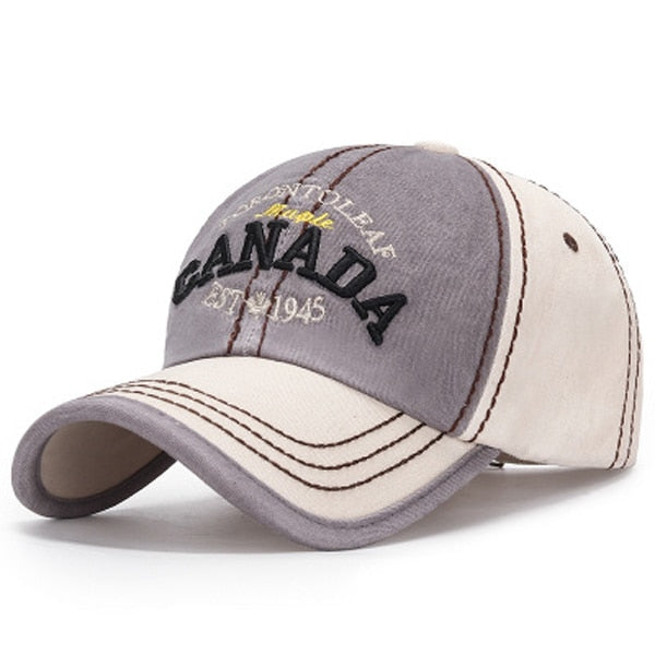 Brand Canada Men's Baseball Cap Women Snapback Caps Hats For Women Golf Bone Casquette Gorras Men Baseball Hat Dad Summer Cap