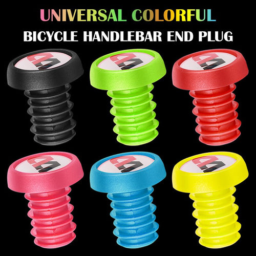 Load image into Gallery viewer, 2 Pcs Bicycle Grip Anti-slip Firm Handlebar Caps MTB Bike Lightweight Bar End Plugs For MTB BMX Bike Handle Bar Grip
