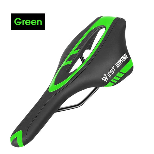 Load image into Gallery viewer, Bicycle Saddle Training Racing Bike Front Seat Hollow Breathable MTB Road Bike Part Cushion Cycling Accessories
