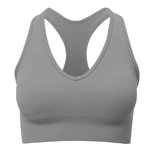 Load image into Gallery viewer, Seamless Yoga Vest Female Vest Women High Elastic Sports Bra Yoga Top Running Outfit Fitness Workout Clothes Sportswear A056V
