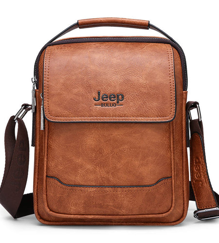 Handbags Business Men Bag New Fashion Men's Shoulder Bags High Quality Leather Casual Messenger Bag New Style