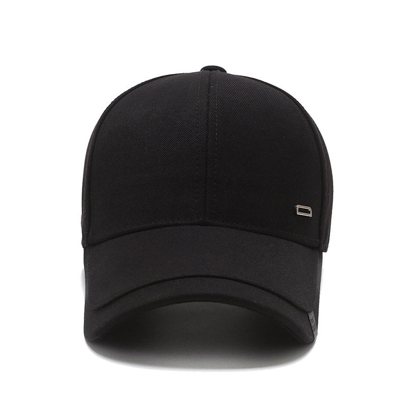 Solid Cotton Baseball Cap For Men Women Adjustable Fitted Cap Snapback Hats Gorras Hombre Bone Trucker Cap Male