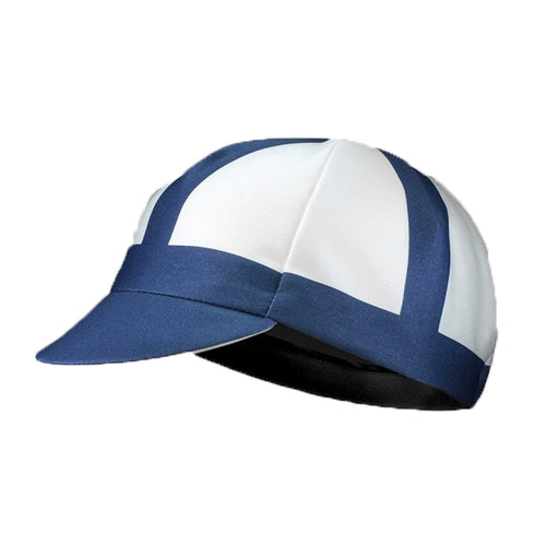 Load image into Gallery viewer, Classic Retro Blue White Polyester Cycling Cloth Hat Quick Dry Team Bike Caps Men And Women Wear For Bicycle Balaclava
