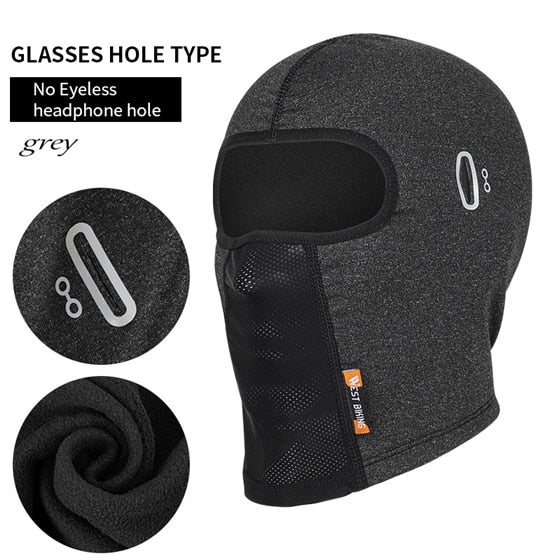 Winter Cycling Cap Motorcycle Face Cover MTB Bike Helmet Inner Liner Running Ski Skull Cap Sport Bicycle Headwear