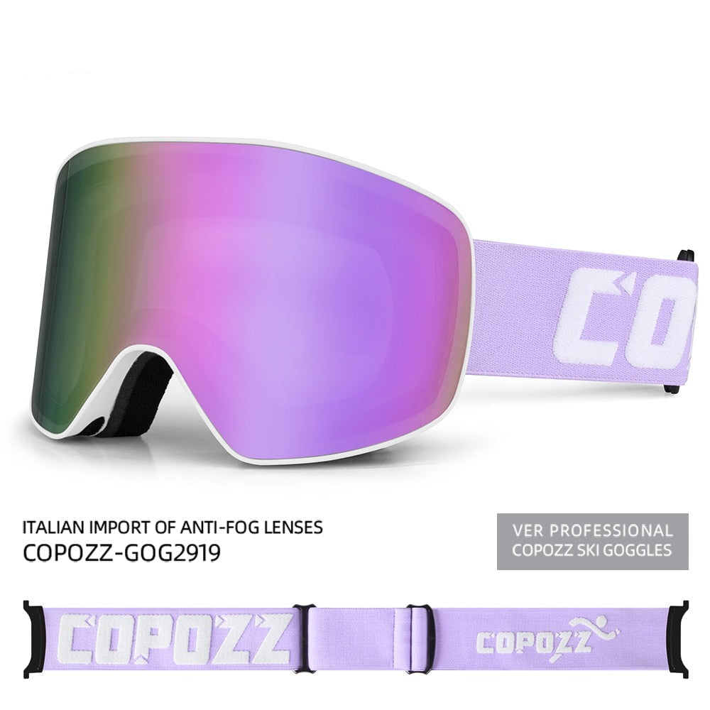 Ski Goggles Men Women double layers big Snowboard Goggles Anti-fog UV400 Skate Skiing Snowboard Goggles