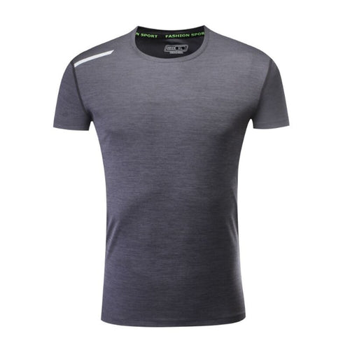 Load image into Gallery viewer, Men Running T-Shirts Quick Dry Compression Gym Fitness Jogging Sports Short Sleeve Tops Soccer Sportswear Male Jersey Breathable
