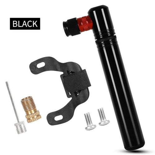 Load image into Gallery viewer, 130PSI Mini Bicycle Pump Cycling Hand Air Pump Ball Tire Inflator Schrader Presta Dunlop Valve MTB Road Bike Pump
