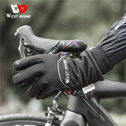 Load image into Gallery viewer, Waterproof Bike Gloves Winter Warm Touch Screen Cycling Gloves 3M Thinsulate Thermal Sport Ski MTB Road Bike Gloves
