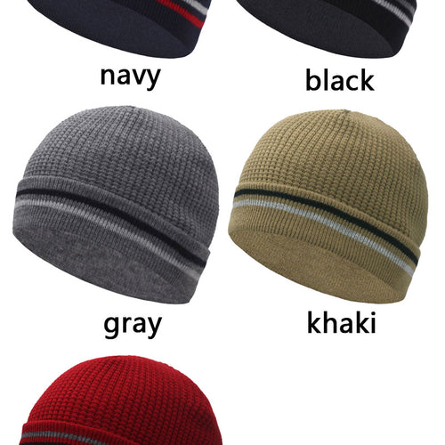 Load image into Gallery viewer, Skullies Beanies Casual Knitted Hat Men Beanie Hats For Men Women Cap Autumn Gorro Ski Warm Skull Bonnet Men&#39;s Winter Hat Cap
