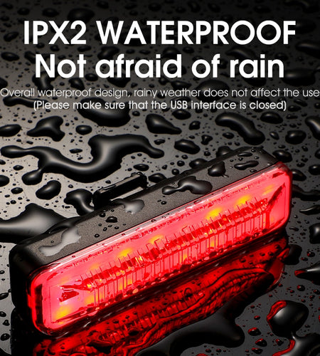 Remote Turn Signal Bike Light LED Direction Indicator MTB Bicycle Rear Light USB Rechargeable Safety Warning Cycling Taillight