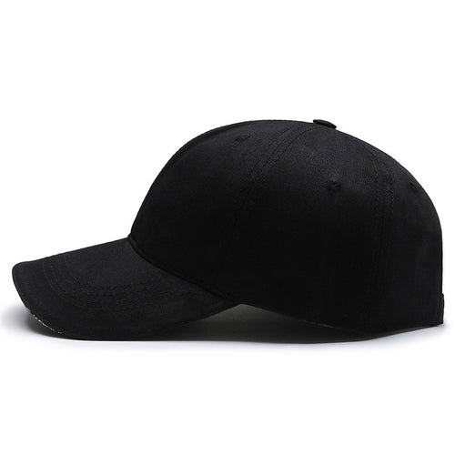 Load image into Gallery viewer, Solid Black Cap Adjustable Cotton Baseball Cap Men Snapback Women Dad Hat Bone Casquette Summer Hats For Adult
