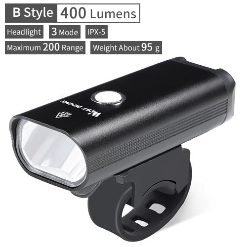 Load image into Gallery viewer, 3000 Lumen Bike Light 3 LED 5200mAh USB Rechargeable MTB Front Rear Lamp Waterproof Flashlight With 2 Brackets
