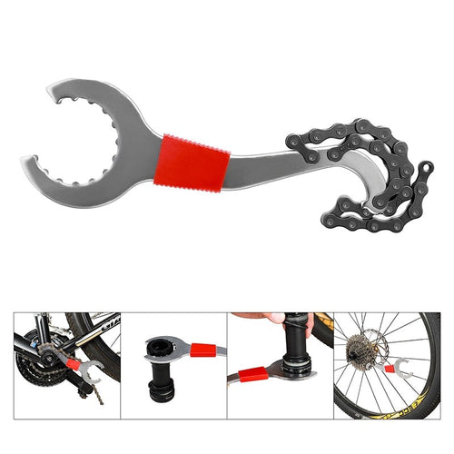 Load image into Gallery viewer, Multifunctional Bicycle Repair Tool Kits Chain Breaker Flywheel Remover Crank Puller Wrench MTB Road Bikes Maintenance Tools
