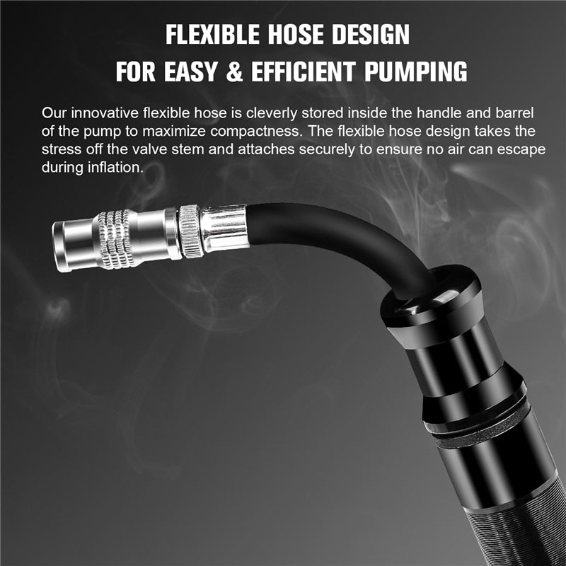 Portable Bike Pump Cycling Bicycle Tire Lever Patch Repair Tools Set Presta Schrader Valve MTB Road Bike Hand Pump