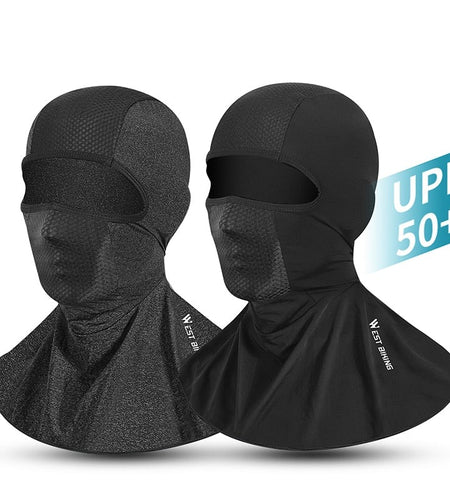 Summer Bike Cap Anti-UV Sport Running Cycling Balaclava Men Women Sun Protection Motorcycle Helmet Liner Bicycle Hat